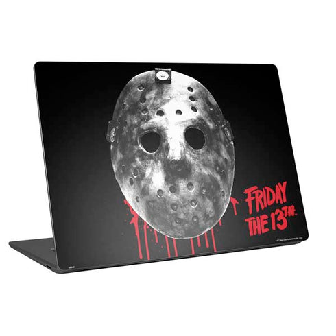 Warner Bros Friday the 13th Jason Voorhees Dripping Mask Universal Laptop 16in (13 x 9.4in) Skin